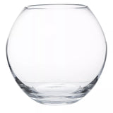 Vase globe LSA International pour bouquets de fleurs, H22cm, transparent