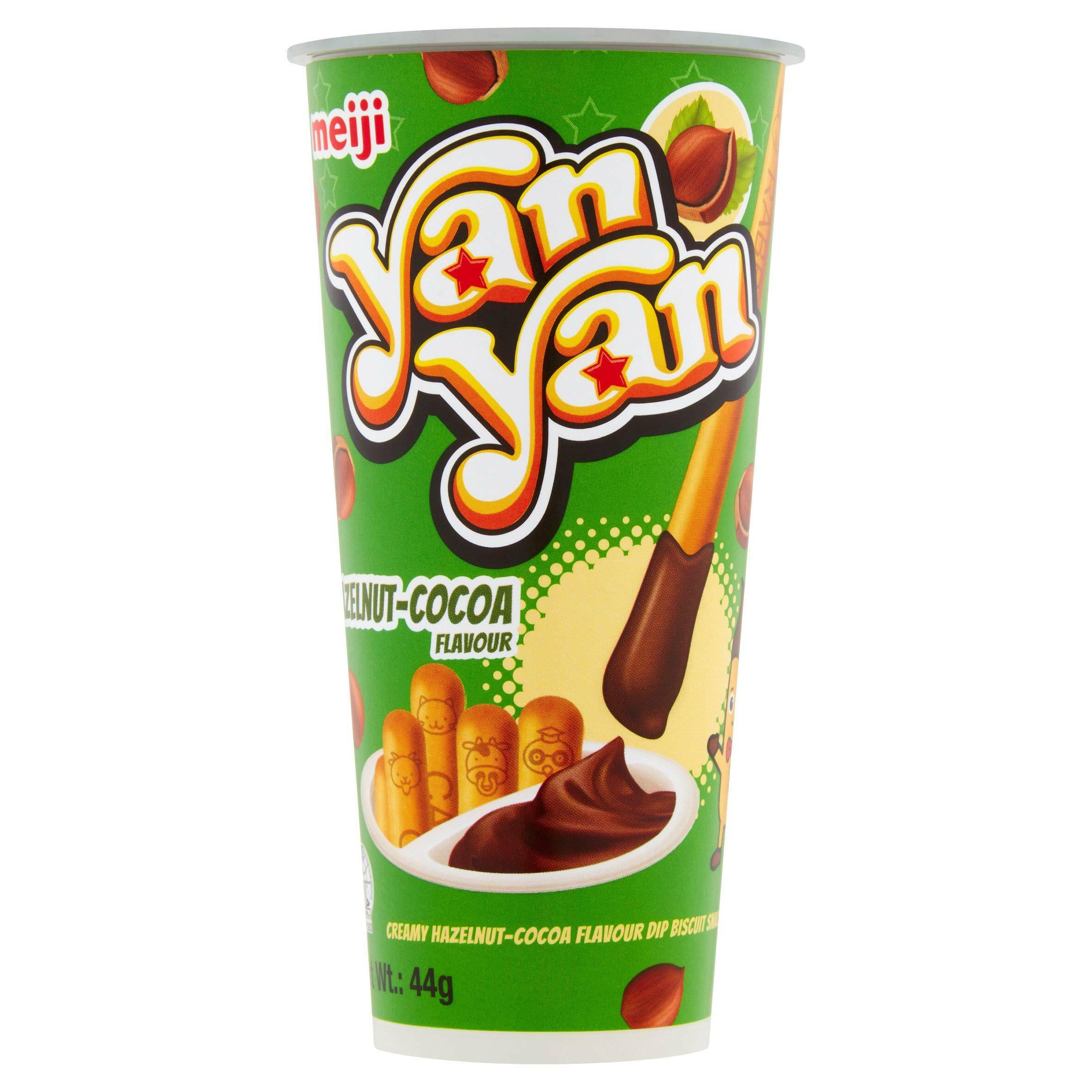 Yan Yan Creamy Hazelnut Cocoa Flavour Biscuit Snack 44g GOODS Sainsburys   