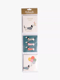 Cartes de correspondance Art File Chien Saucisse, paquet de 12