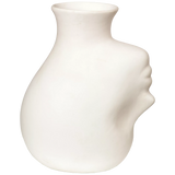 Vase Pols Potten Tête à l'envers, H25cm, Blanc