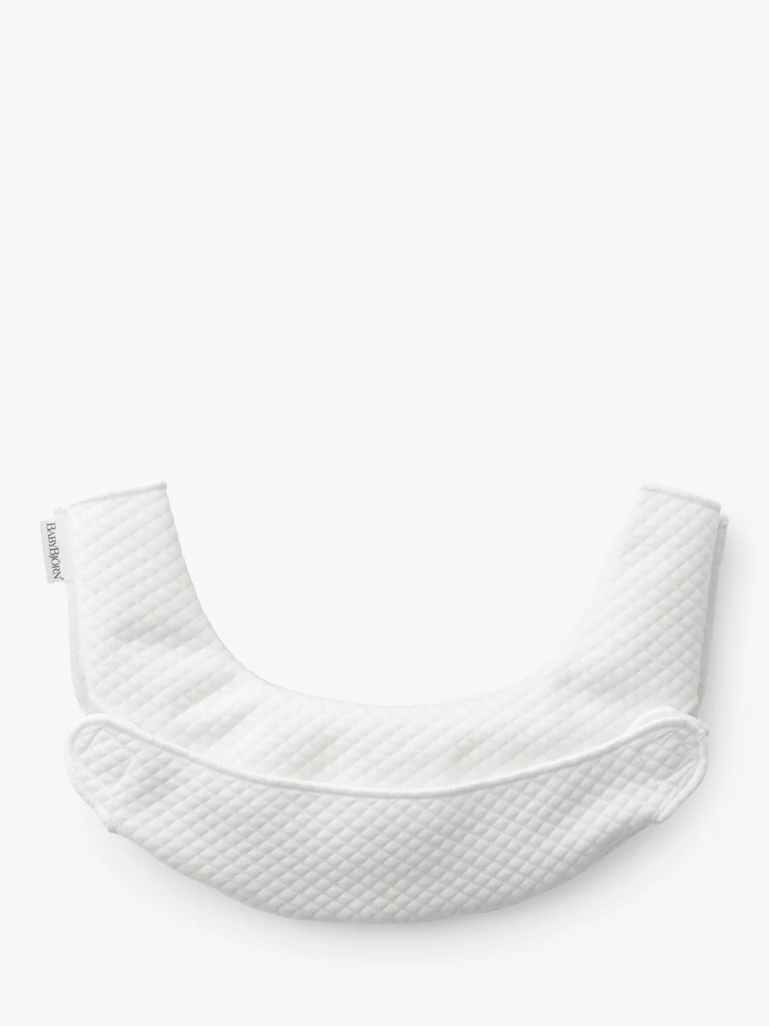 BabyBjörn Teething Bib for Baby Carrier One, White - McGrocer