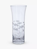 Vase trompette Marguerite en cristal Dartington Crystal Bloom, H25cm, transparent