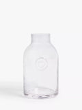 Vase pot à confiture John Lewis ANYDAY, H18cm, transparent