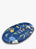 Genouillère de jardin Burgon &amp; Ball RHS British Meadow Print en mousse à mémoire de forme, bleu marine