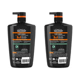 Gel douche L'Oréal Men Expert Carbon 2 x 1 L