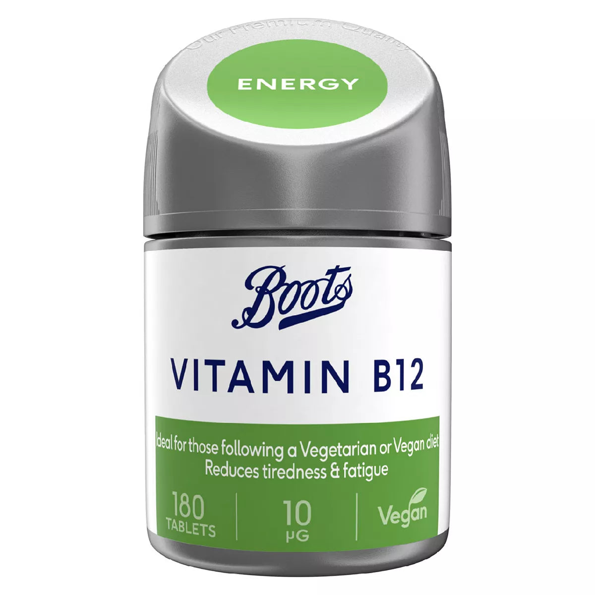Boots Vitamin B12 180 Tablets - McGrocer