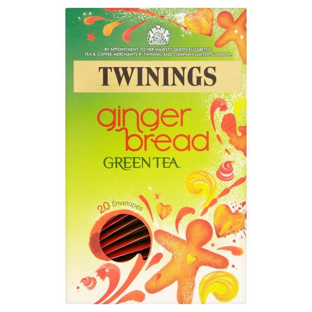 Twinings Ginger Bread Green Tea   20 per pack GOODS M&S   