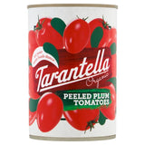 Tomates prunes bio pelées Tarantella au jus de tomate 400 g