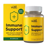 Vitl Immune Support Capsules 30s General Health & Remedies Boots   