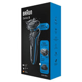 Braun Series 5 50-B1200s Electric Shaver for Men, Blue - McGrocer