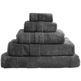 MS Collection Ultimate Turkish Cotton Bath Towel Charcoal