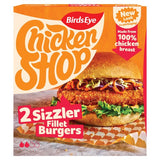 Birds Eye 2 Chicken Shop Sizzler Fillet Burgers