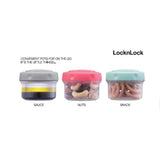 LocknLock 3 Pce Mini Round Storage Set