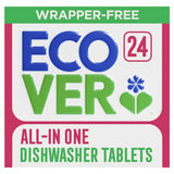 Ecover All-In-One Dishwasher Tablets 24 Tablets
