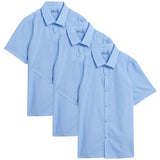 MS Boys School Slim Fit Shirts 5-6 Years Blue