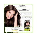 Garnier Nutrisse Ebony 3 Darkest Brown Permanent Hair Dye