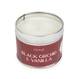 Pintail Candles Black Orchid  Vanilla Classic Tin Candle