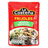 La Costena Black Refried Beans Pouch