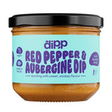 Dipp Dips Red Pepper  Aubergine Dip