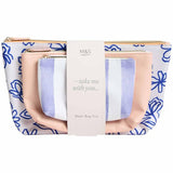 MS Wash Bag Trio Blue Mix