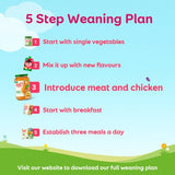 Cow  Gate Pumpkin Chicken  Rice Baby Food Meal Jar 8 Months