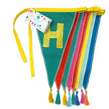 Talking Tables Fabric Happy Birthday Bunting