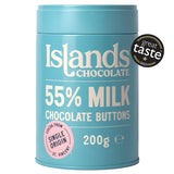 Islands Chocolate 55 Milk Chocolate Button Tin