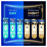 Always Ultra Secure Night With Wings Sanitary Towels SIZE 4