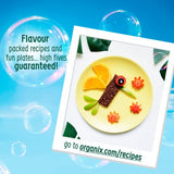 Organix Apple  Orange Soft Oaty Bars Toddler Snacks Multipack 12 months