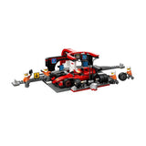 LEGO City Formula F1 Pit Stop  Pit Crew with Ferrari Car 60443 6