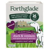 Forthglade Gourmet Duck  Venison with Green Beans  Apricot Wet Dog Food