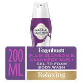Imperial Leather Relaxing Foamburst Plum Blossom and Cashmere Musk