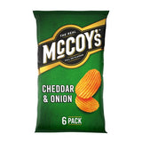 McCoys Cheddar  Onion Multipack Crisps