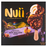 Nuii Caramelised Salted Almonds  New Zealand Honey Ice Cream Sticks