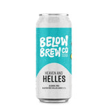 Below Brew Co Heaven and Helles Alcohol Free Lager