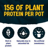 Alpro Plant High Protein Mango  Banana Yoghurt Alternative