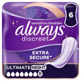 Always Discreet Adult Incontinence Pads Ultimate Night