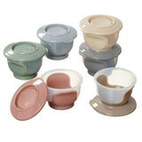 Vital Baby Nourish Store  Wean Pots 60ml 6pk - natural