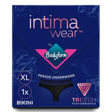 Bodyform Intimawear Bikini Period Pants Washable Underwear Black XL