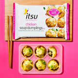 itsu Chicken Soup Dumplings