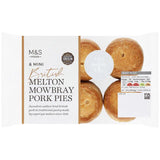 M&amp;S 6 Mini Tourtes au Porc de Melton Mowbray (300 g)