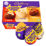 Œufs Cadbury Chocolat Blanc Assortiment Caramel &amp; Crème Egg 200g