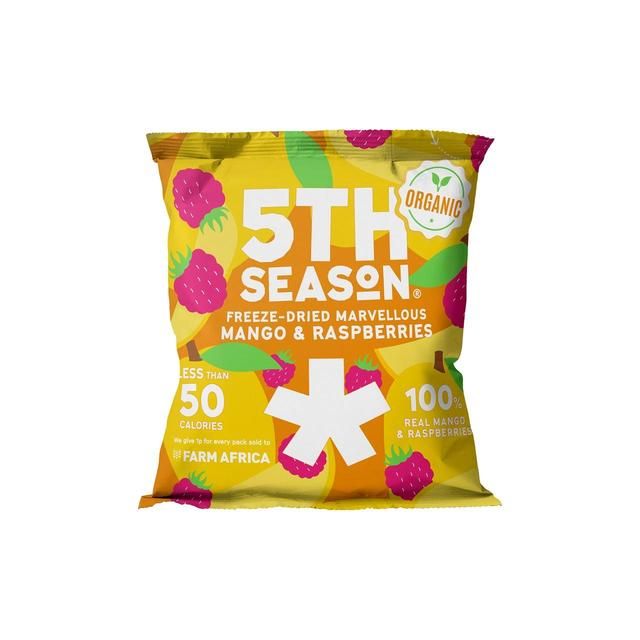 5th Season Fruit Organic Mango & Raspberry Bites   14g - McGrocer
