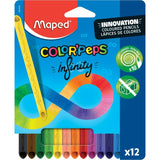 Crayons Helix Maped Colorpeps Infinity x12