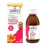Multivitamines pour enfants Zarbees, soutien immunitaire, enfants de 3 ans et plus, 120 ml