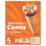Cônes Millionaires de Sainsbury's, 4 x 110 ml