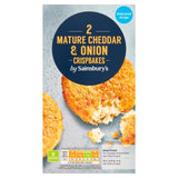 Sainsbury's Chips aux oignons et au cheddar affiné x2 240g