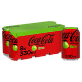 Coca-Cola Zero Sucre Citron Vert 8 x 330 ml