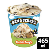 Pot de crème glacée à la vanille Ben Jerrys Cookie Dough 465 ml