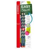Crayons Stabilo Easy Start pour droitiers (paquet de 2)